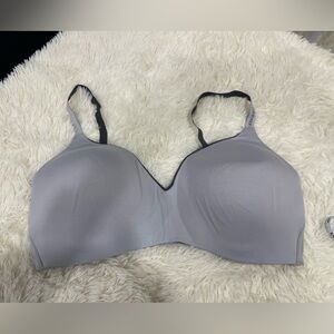 Calvin Klein Gray Seamless Bra with Adjustable Straps